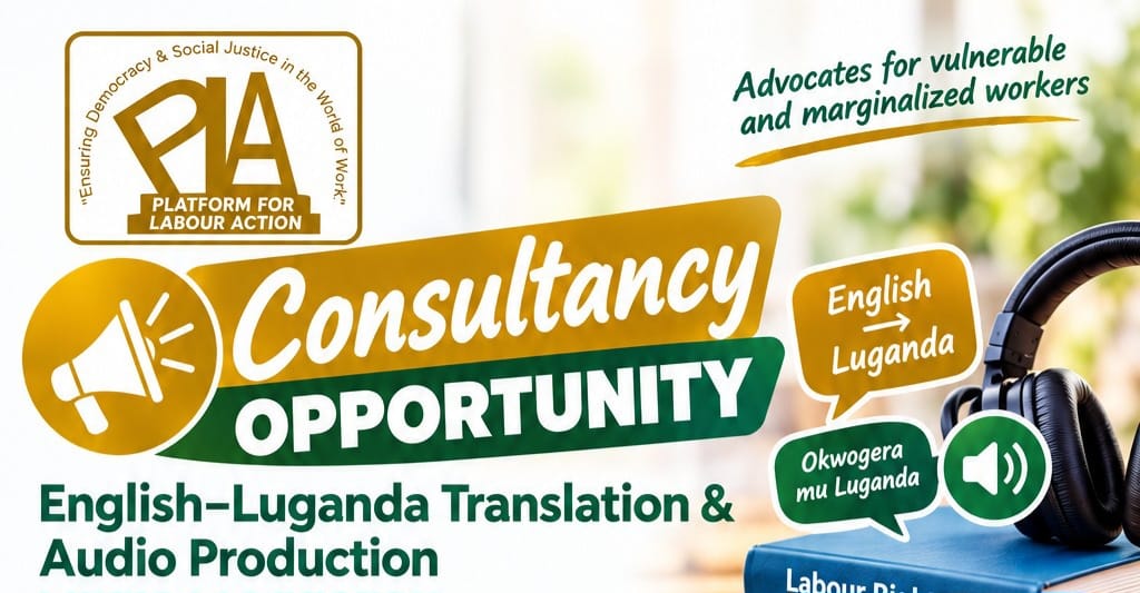 Consultancy Opportunity: English–Luganda Translation